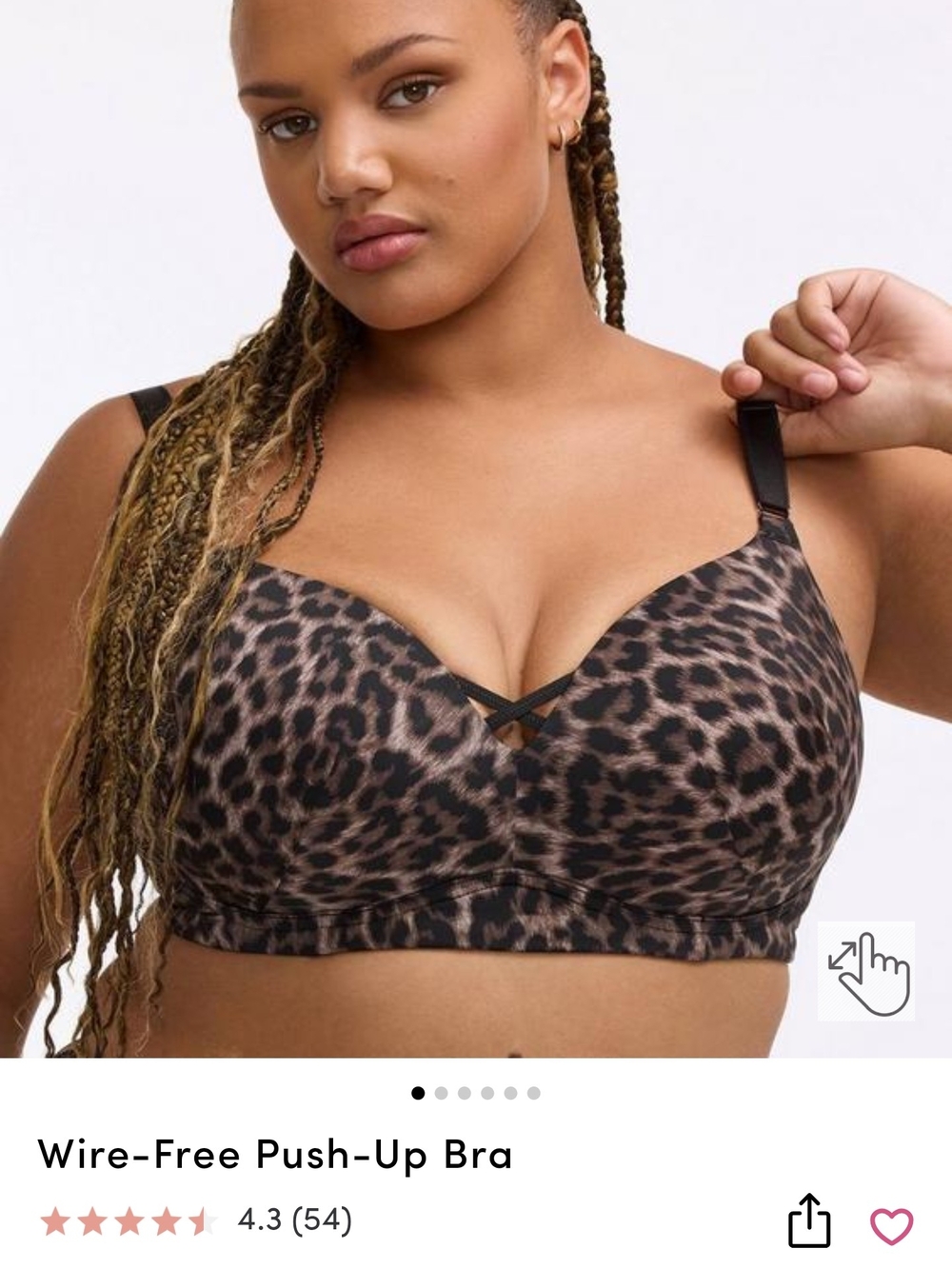 Torrid Wire- Free Push Up Bra-42D